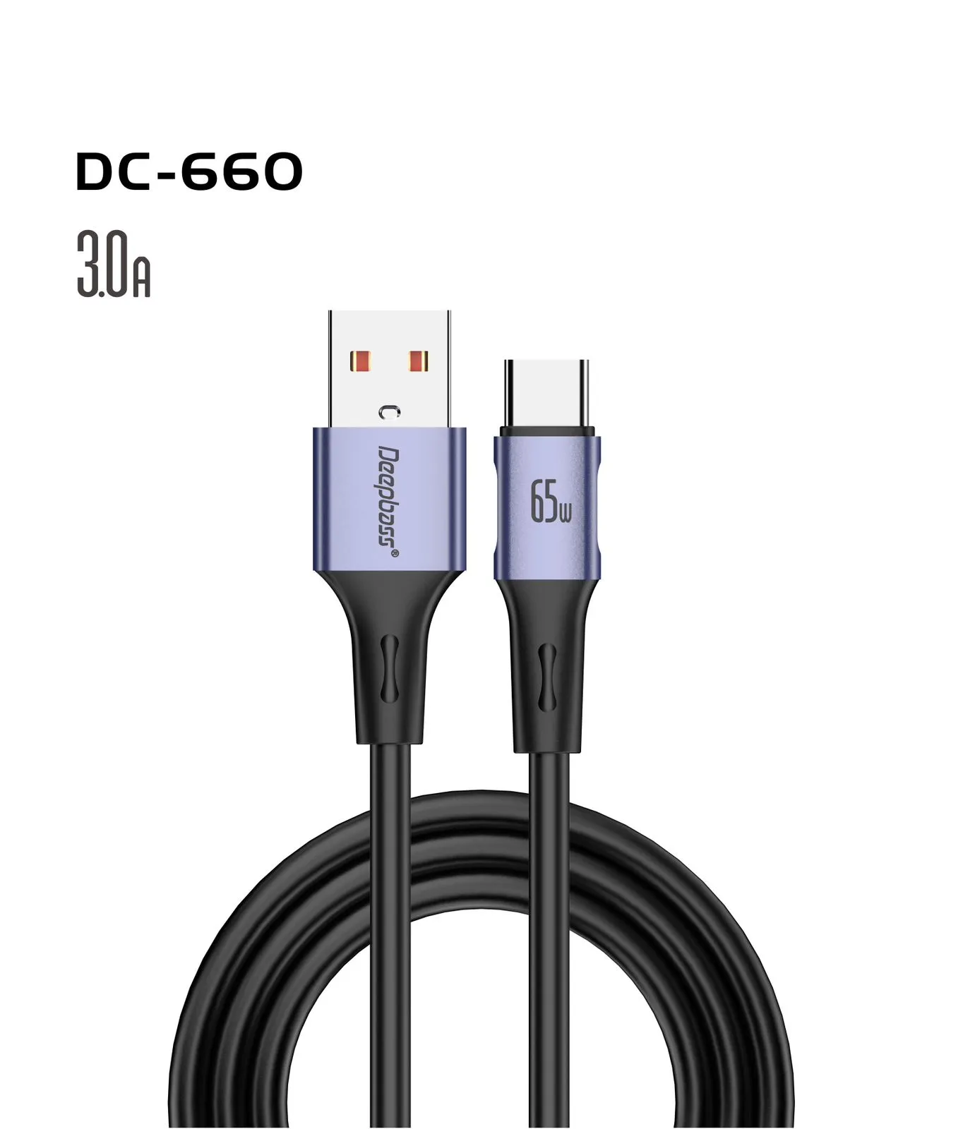 CABLE DC660 65W USB to TYPE C aperçu 2