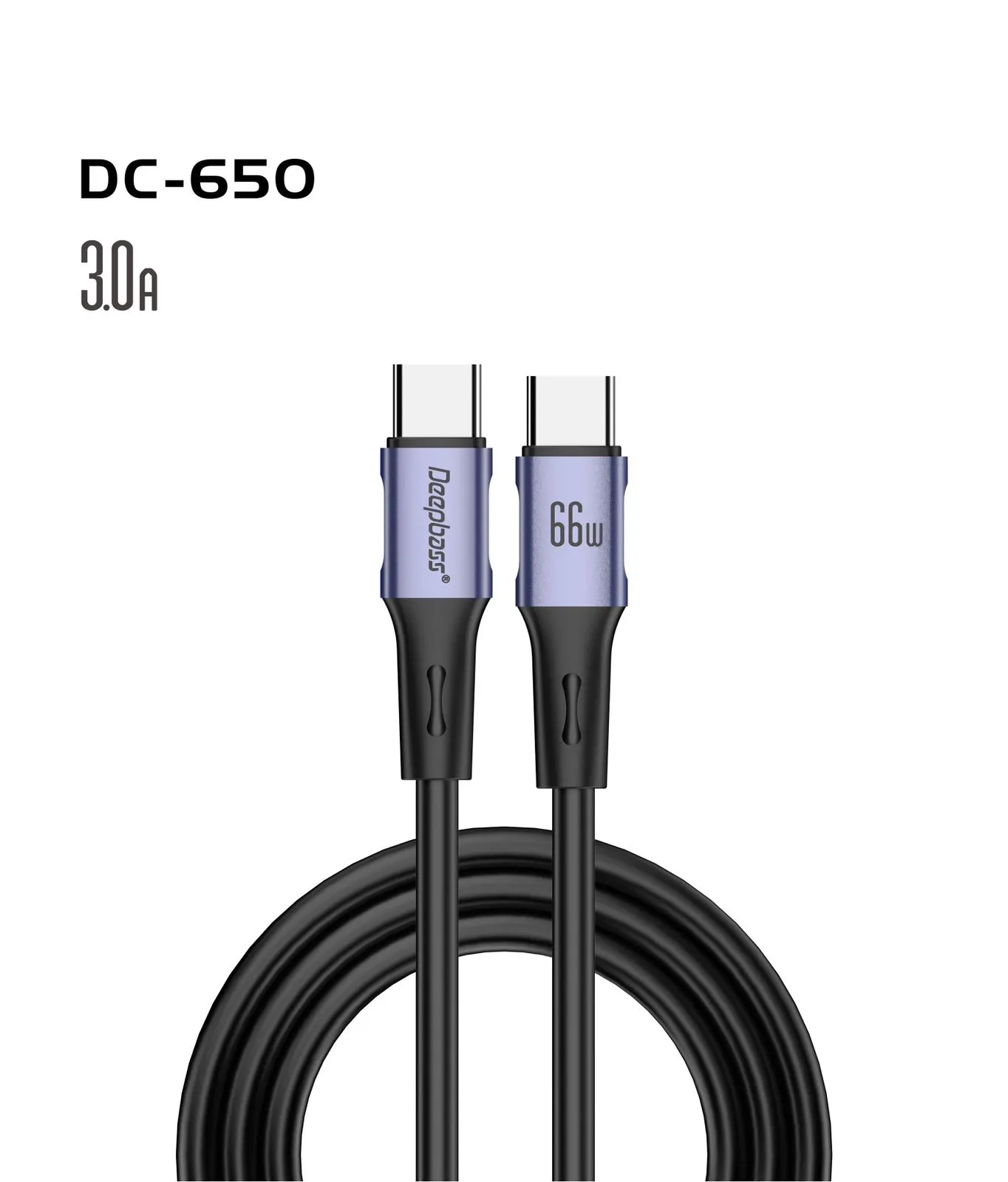 CABLE DC650 66W TYPE C to TYPE C aperçu 2