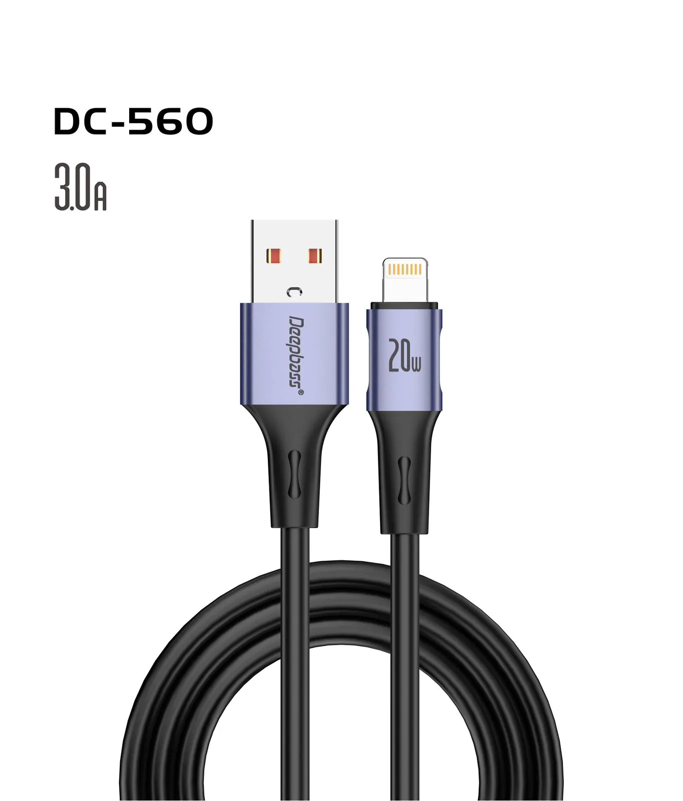 CABLE DC560 20W USB to IPHONE aperçu 2