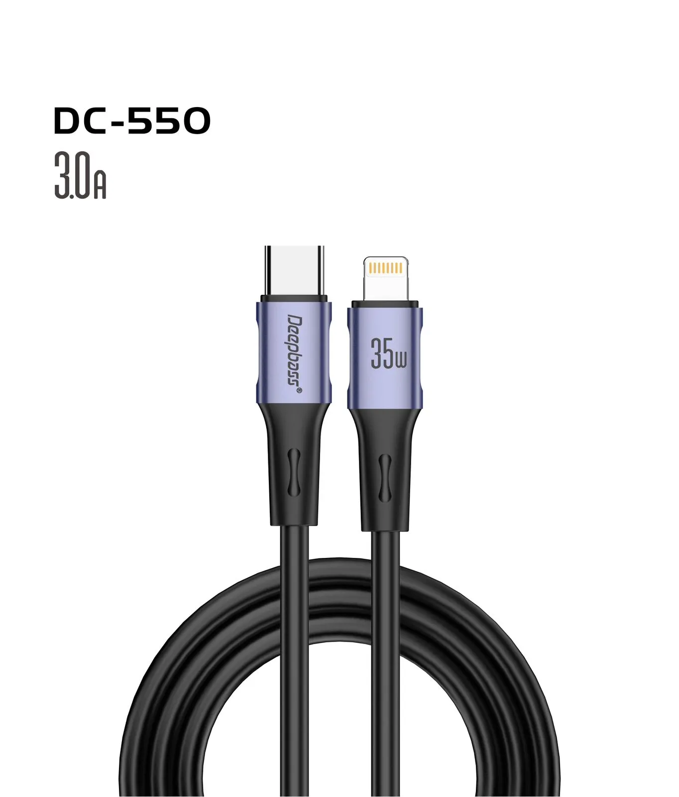 CABLE DC550 35W TYPE C to IPHONE aperçu 2