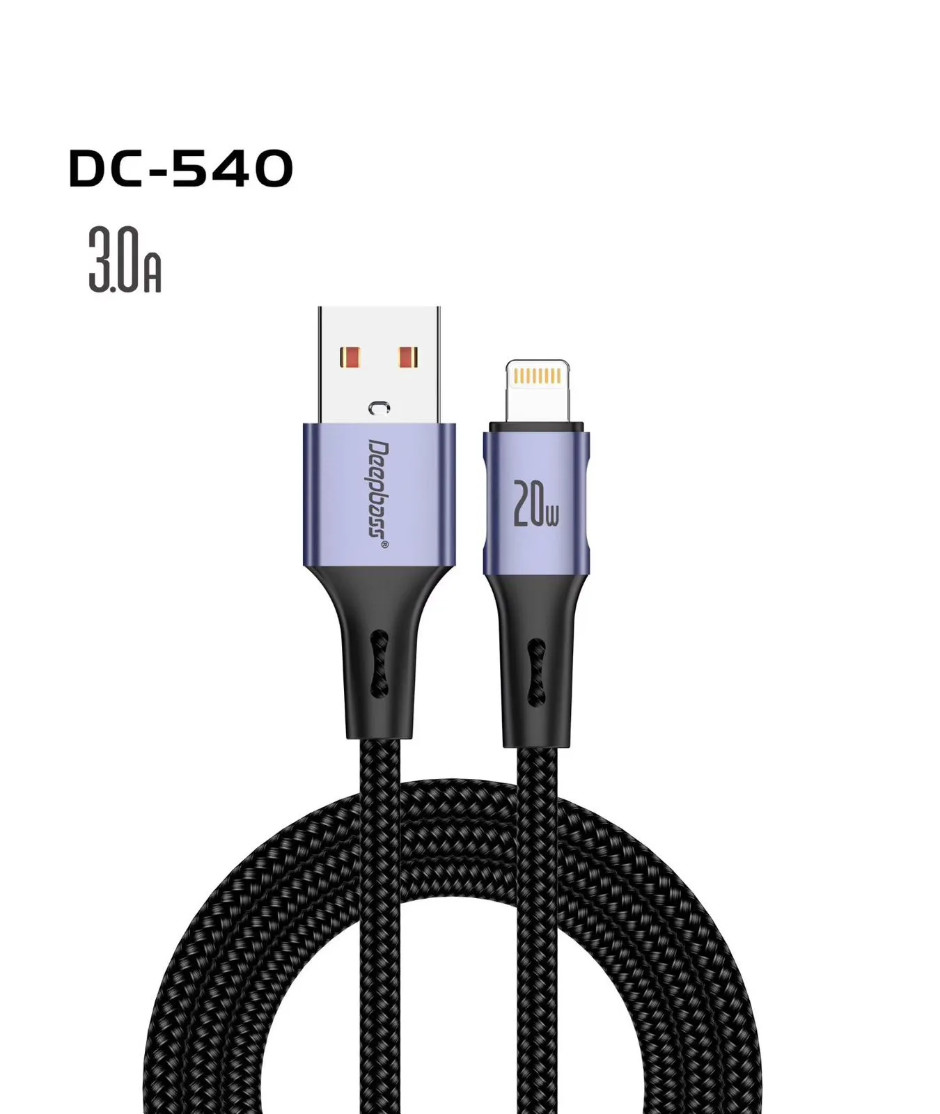 CABLE DC540 20W USB to IPHONE aperçu 2